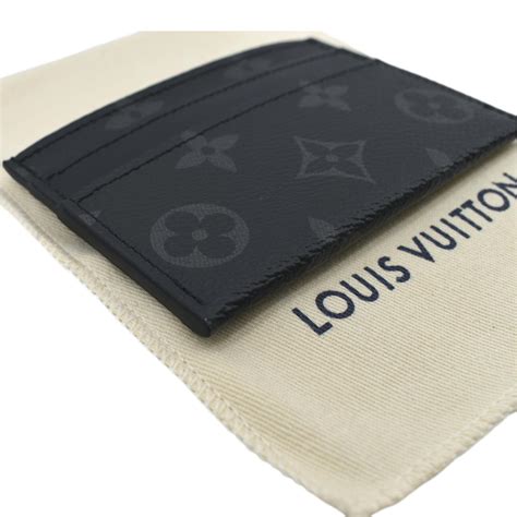 louis vuitton monogram eclipse card holder|louis Vuitton Monogram elise wallet.